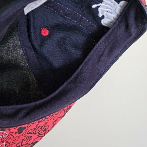 Disney Parks Snapback Hat Adult Unisex Baseball Cap Mickey Mouse OS Cotton Boho - Picture 7 of 16